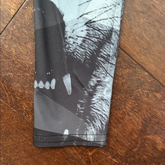 Civil Regime Black and Gray Wolf Bodycon Dress, Size Large, NWT - Picture 3 of 12